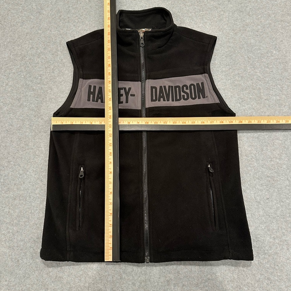 Harley-Davidson Black Vest Shield Logo - Picture 6 of 6